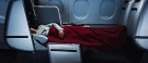 Qantas: confortveis camas na Business Class