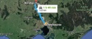 Caminho entre Melbourne e Bendigo